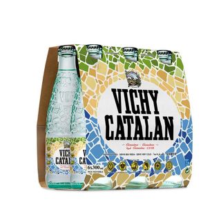 Agua Mineral Con Gas Vichy Catalan Pack 6X25 Cl. (138297)