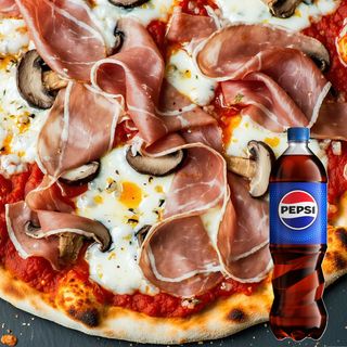 Pizza Texas 31cm + Pepsi 850ml