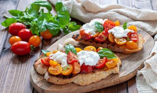 Bruschetta schiattarisciate