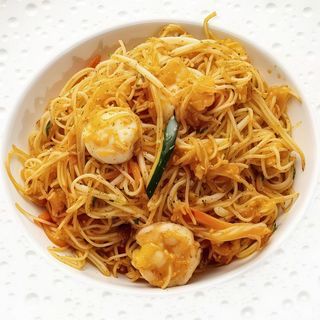 143. Spaghetti di riso curry