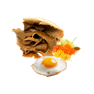 Kebab com Ovo