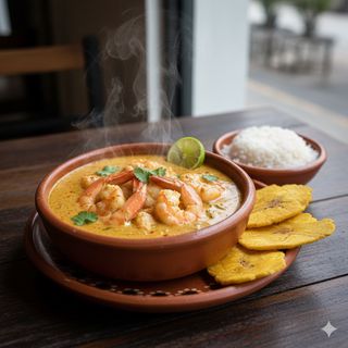 Encocado De Camarones