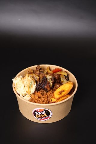 Rice Bowl Jollof Choukouya De Mouton