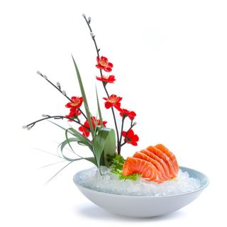 158. Sashimi salmone - 8 pezzi