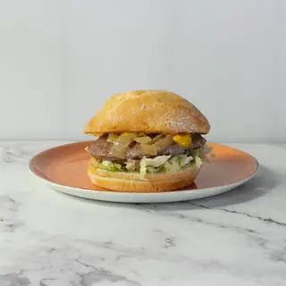 Burguer Angus "Buey" + Patatas Fritas