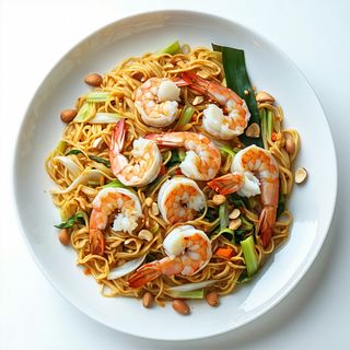 Pad Thai z krewetkami