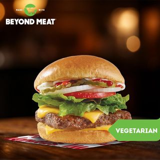 ვენდის ფლენთ ბურგერი ყველით