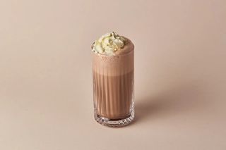 Шоколадный молочный коктлейль