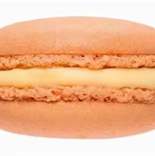 Makaronik wanilia z truskawką