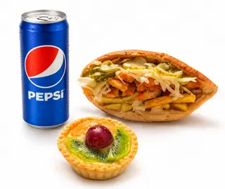 Combo Sandwich pe Vatră+ Tarta+Suc Doza
