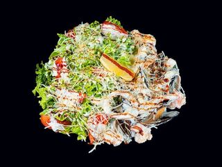 Салат з морепродуктами (220g)