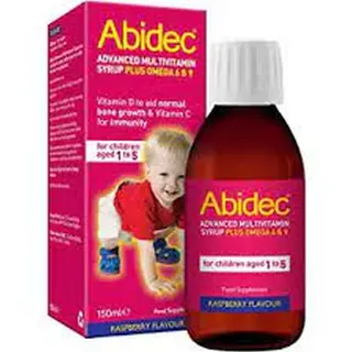 Abidec Multivitamin Syrup With Omega 6 And 9 150Ml