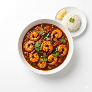 Gambas Al Curry Madrás
