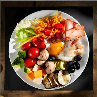 საუზმე ქათმით