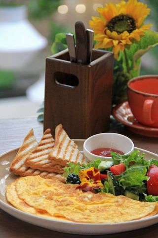 Омлет классический с салатом (200г)