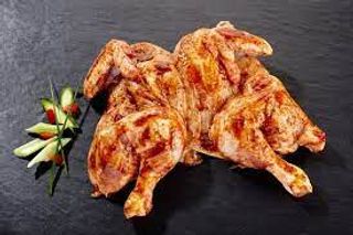 plats coquelet grillé + salade + frite + soda