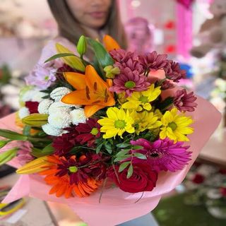 Ramo Color Primaveral flores variadas