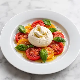 Caprese di burrata