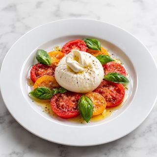 Caprese di burrata