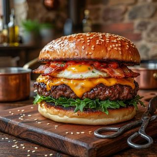 Hamburguesa Brava