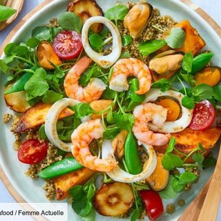 Salade aux fruits de mer