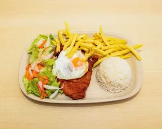 Panado de Frango com Guarnição