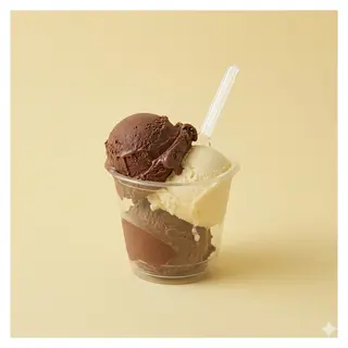 Coppetta gelato 3 gusti