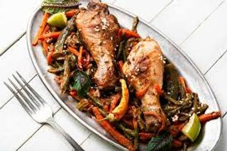 Poulet Avec Garniture