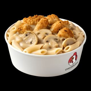 Crispy Mac & Creamy Mushroom