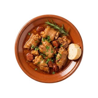 Manitas De Cerdo. Para calentar
