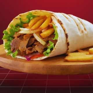 Menu Durum com Batata 