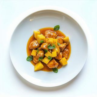 Pollo Con Mango