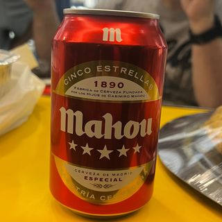 Cerveza Mahou Clásica Lata 33cl.