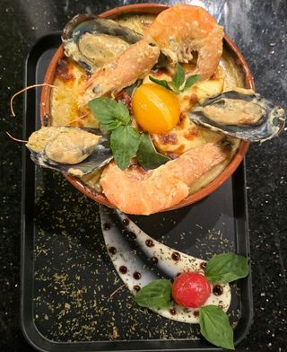 Gratin fruits de mer