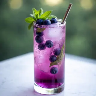 Blueberry Nojito
