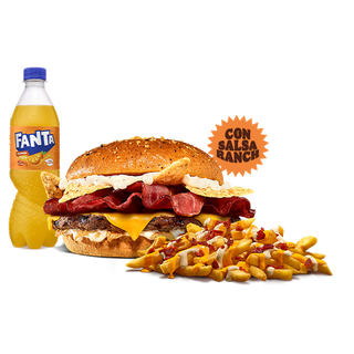 Menú Combo Wild Ranch Carne