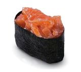 Гункан з лососем (1шт./40г)