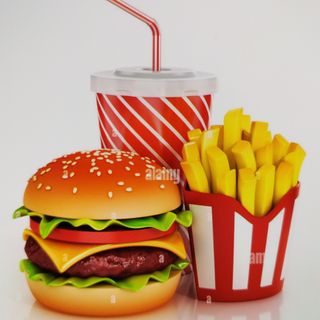 Panino più 1 box patate