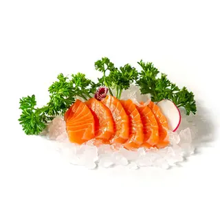 198.- Sashimi Salmón (6 Pzs.)