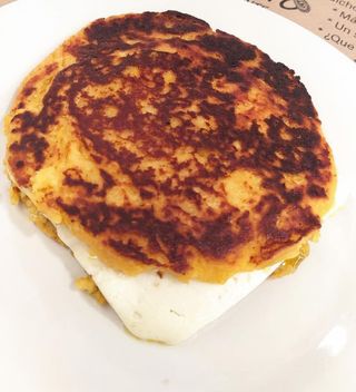 Arepa de chocolo