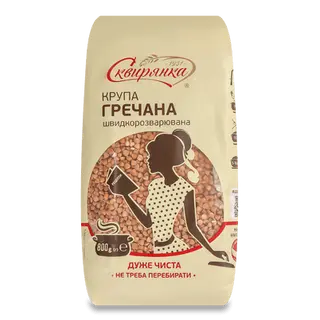 Крупа «Сквирянка» гречана ядриця (800г)