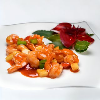 201 Gamberetti in salsa agrodolce