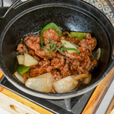 Solomillo Black Pepper Sauce Dragón.