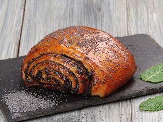 Булочка з маком  (на заквасці)