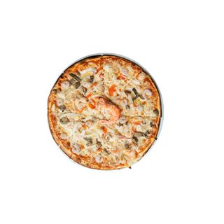 Pizza fruits de mer