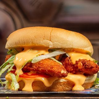 Crispy Cheddar Burger