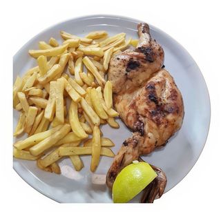 1/2 Pollo  a la braza
