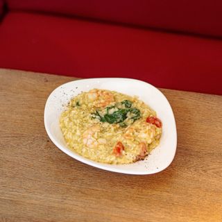 Risotto Gamberetti e Spinaci