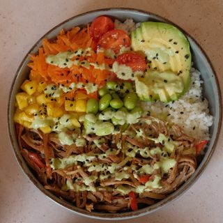 Bowl Ternera Desmechada