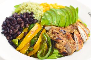 Chipotle Chicken Bowl Salad